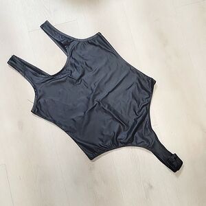 Pleather bodysuit